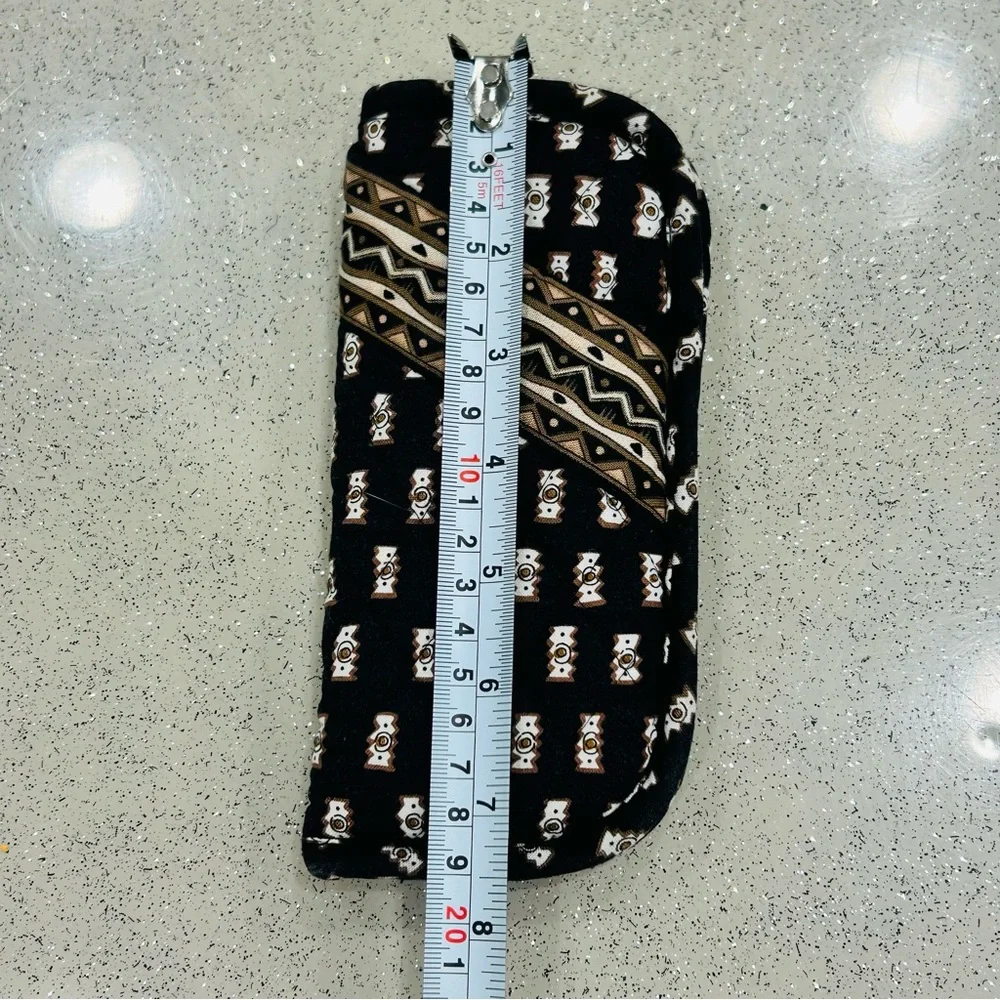 Vintage~Vera Bradley~Tribal Zebras Double Eyeglass Case~Retired Pattern‎